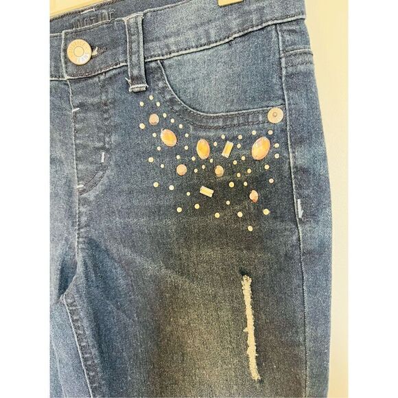 Justice Mid Rise Embellished Jegging - Picture 6 of 15